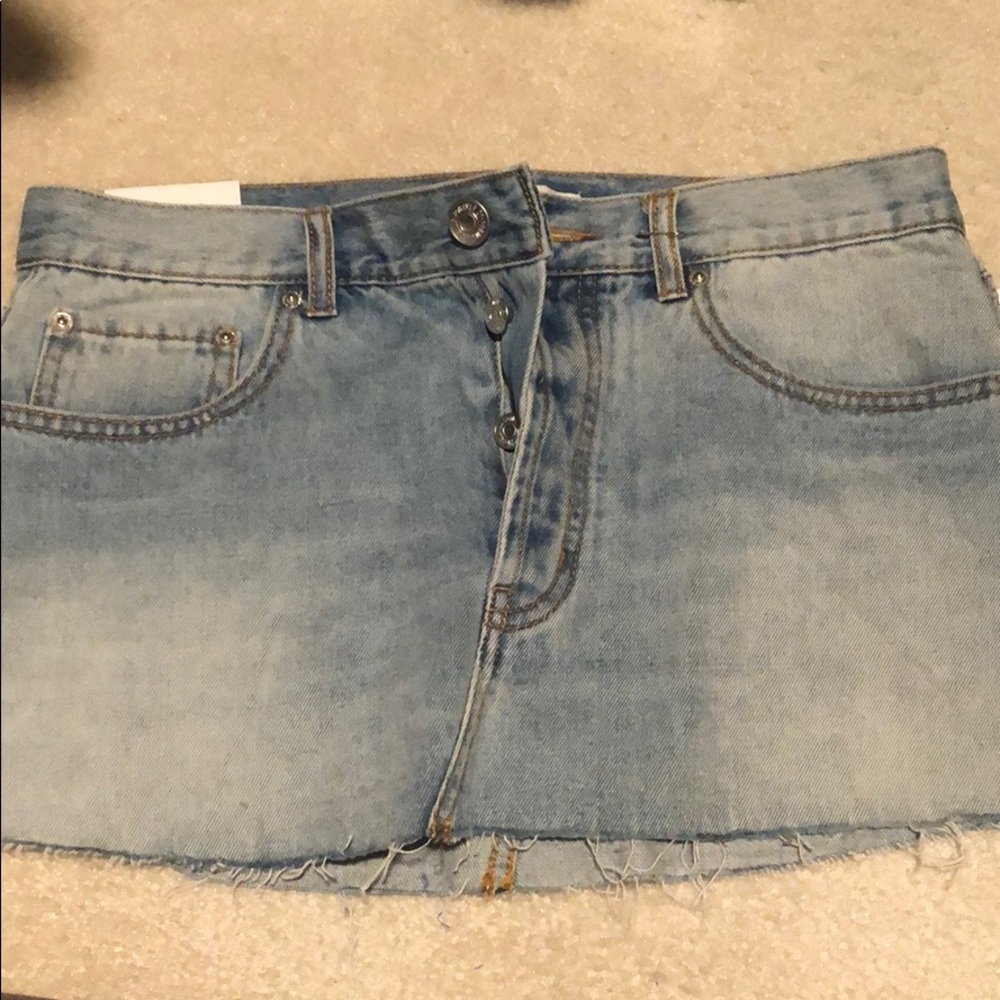 Denim skirt